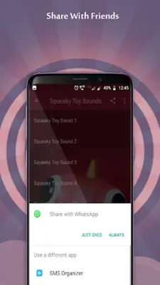 Squeaky Toy Sounds android App screenshot 0