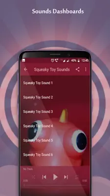 Squeaky Toy Sounds android App screenshot 1